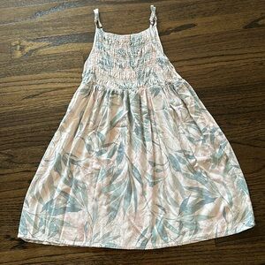 Z Supply Girl’s Ruth Oasis Dress- Moss Grey size 10-12